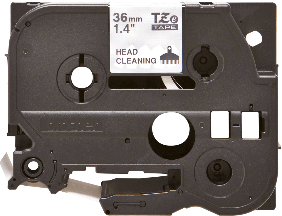 Original Brother TZeCL6 rensetape for skrivehode, 36 mm bred